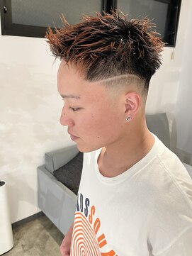 ザ オーダー(THE ORDER) スパイキーショートスキンフェードメンズカット