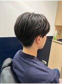 ツーブロックマッシュセンターパートツイスパパーマ銀座<理容室>