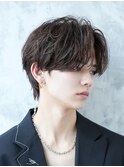 【alpha 新宿】センターパート×中性的