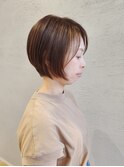 キレイめオトナショート×デザインカラー