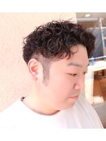 カズ 中津店(KAZU) MEN'S　HAIR　アップバングショートツイストスパイラルパーマ