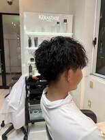 アイズ 海老名(AIZU)&nbsp;ツイストスパイラルパーマ　ツイストパーマ　メンズパーマ