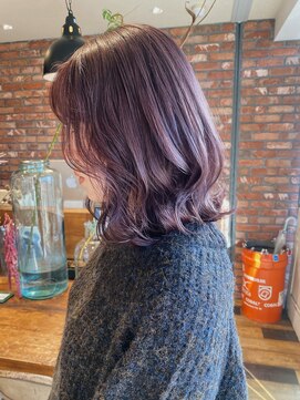 ボコカ(bococa) 【macana指名】ワンブリーチ ラベンダーピンク ベージュ