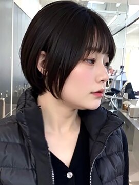 ロンドシエル 横浜(Lond ciel) 王道ショート×グレーベージュ【横浜モード】