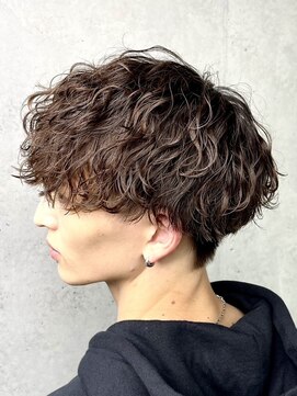 アソビ 表参道(ASOBI) 波巻きツイスパ　MIX マッシュ