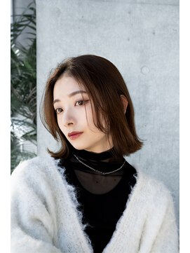 レノラ 本町(LENORA) 20代30代大人かわいいナチュラル暗髪ゆるめパーマヘア