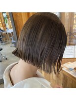 アングゥギャラリー(ungu GALLERY)&nbsp;ボブ×ブリーチなしベージュ