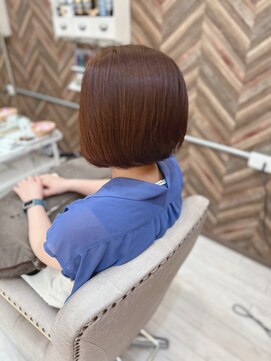 ヘアメイクゼロ 坂戸駅前店(hairmake zero) 髪質改善カット+縮毛矯正+新TOKIOインカラミTR♪ゼフィラム