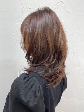 ミッシェル アフロート(michelle afloat) 20代30代40代50代ひし形レイヤーもすきバサミ無し3D Curve。