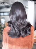 ★セミディシアーカラー姫カットナチュラルカールボブ