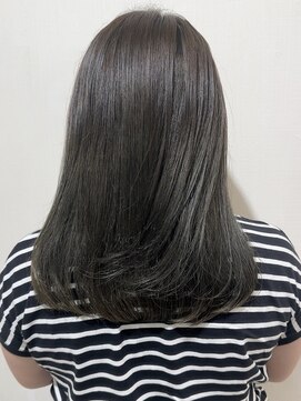 ビューブルー 亀戸錦糸町(VIEW BLUE) ◎ 美髪カールシアーカラーグレージュエアリーロングセミディ