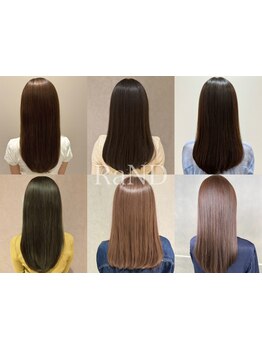 ダメージを抑えたRaNDオリジナル施術に高評価◎自然なまっすぐすぎない美髪矯正☆