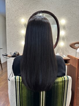 エルサフィロ キタハマ(el zafiro kitahama) 20×30×40代×透明感×艶感×髪質改善×シアー×グレージュ