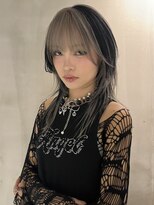 ロジ(loji) モノトーンデザインカラー×セミロングハイレイヤー