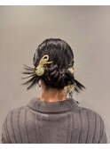 式典ヘアセット