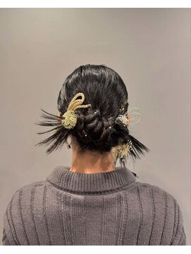 ログ(Log) 式典ヘアセット