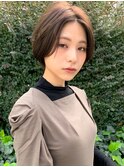 伸ばしかけショート×ナチュラルアッシュ×大西真人