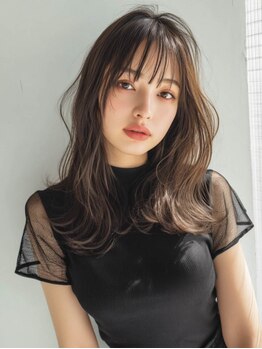 コットン 小田原店(Cotton)の写真/【イルミナカラー+カット¥8250】口コミでも人気!透明感のある柔らかい仕上がり☆