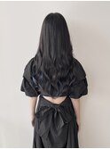 ☆プルエクステでブルーインナー