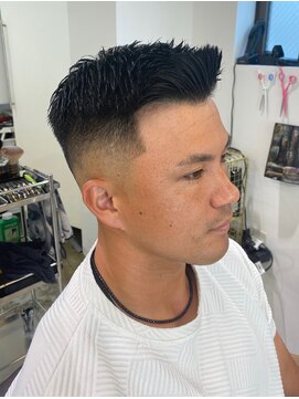 メゾンフォーメン 心斎橋店(Maison for men) ベリーショート　フェザーアップ　スキンフェード