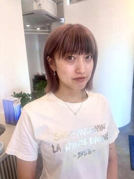 コルマーノ(COL MANO) 【miu担当】くすみピンクベージュ×インナーブラウン