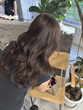 ネアー 新潟(NEER) アプリコットオレンジ/くびれヘア/ウェーブショート［新潟］