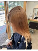 オリビアヘアー(OLIVIA HAIR) ミルクティー×ポイントインナーデザイン