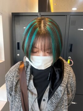 プロデュース 淵野辺店(Produce) グリーンカラー/ハイライト/個性派［淵野辺/淵野辺駅]