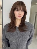 《SOYON》レイヤーカット 抜け感 トレンドカット
