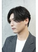 ニュアンスパーマ センターパート 吹田メンズパーマ