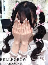ベルグロー 原宿(BELLEGROW)&nbsp;ハート高めツインテール