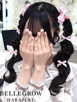 ベルグロー 原宿(BELLEGROW) ハート高めツインテール