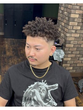 メゾンフォーメン トアロード(Maison for men TorRoad) スパイキーアフロ【メンズパーマ/メンズメッシュ/メッシュパーマ