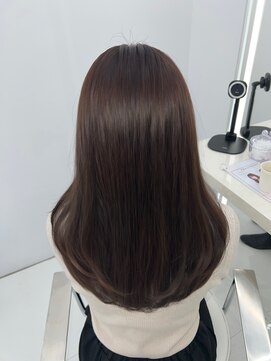 コア プラス 立川(COA PLUS) 韓国風レイヤーカット髪質改善ダブルカラーハッシュカット