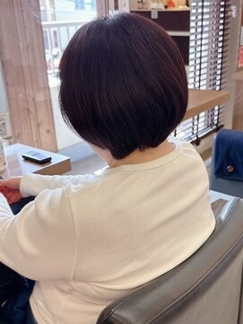 アミーベル クレール(AMI a BELLE Clair) 【267.カラー×髪質改善】縮毛矯正・白髪染め・ショートカット♪