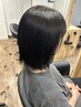 前髪縮毛矯正カット