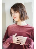 ボブパーマ、パーマゆるめ、ニュアンスパーマ、ボブパーマゆるめ