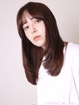 トライポッド(TRIPOD) 似合わせカット20代30代40代ワンホンレイヤーセミロング0503