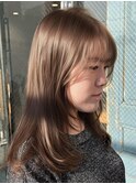 【Vicky指名】透明感ブラウンベージュレイヤー向ヶ丘遊園