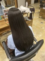 カノエ 下関熊野店(canoe)&nbsp;ツヤサラ/レイヤー/髪質改善縮毛矯正/髪質改善/韓国風/韓国ヘア