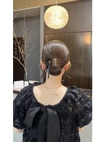 アールトゥーヘアー(art To Hair)&nbsp;シニヨンアップスタイル