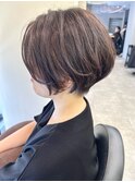 柔らかレイヤーショート