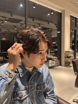 ブラッシュ バイ フォルテ 静岡 草薙店(Brush by FORTE)&nbsp;ダークブラウン×ニュアンスパーマ