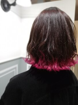 リンクリンク バイ エール 生駒(LINK LINK by aile) 毛先にひとさじスパイス。裾カラー