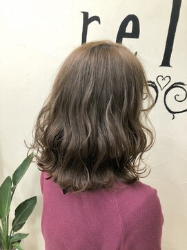 ヘアサロン レリー(hair salon relie) 【カット】☆外ハネロブ☆relie 【下関】