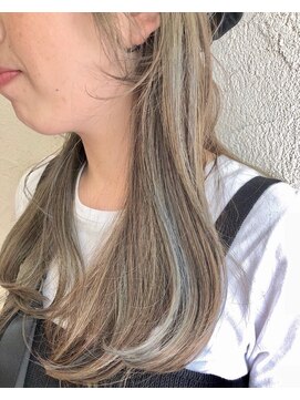 モードケイズ 尼崎店(MODE K's) ミルクティーインナーハイライトベージュ