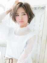 モッズ ヘア 福岡姪浜店(mod's hair)&nbsp;*mod's姪浜*…大人かわいい♪ブランジュワンサイドショートc