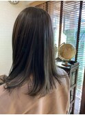 ハイライト×モノトーン