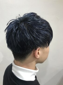 アリウス(ALIUS by posh) 【ALIUS 池袋 小川真一】ツーブロック×ネイビー