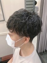 グレイスフル バーバープラチナム 六本木店(Graceful Barber platinum)&nbsp;マッシュゆるスパイラルパーマ＜理容室＞